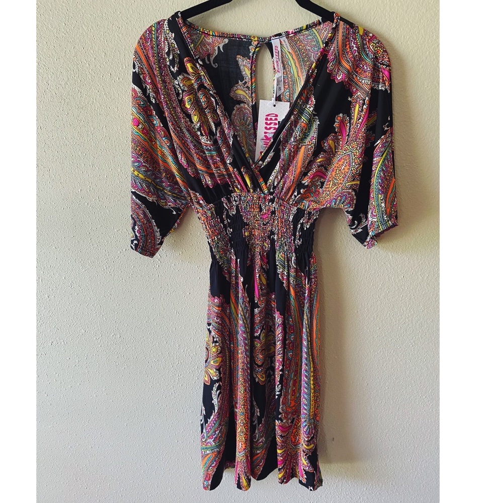 🌺 Sunkissed Couture Boho Mini Dress🌺